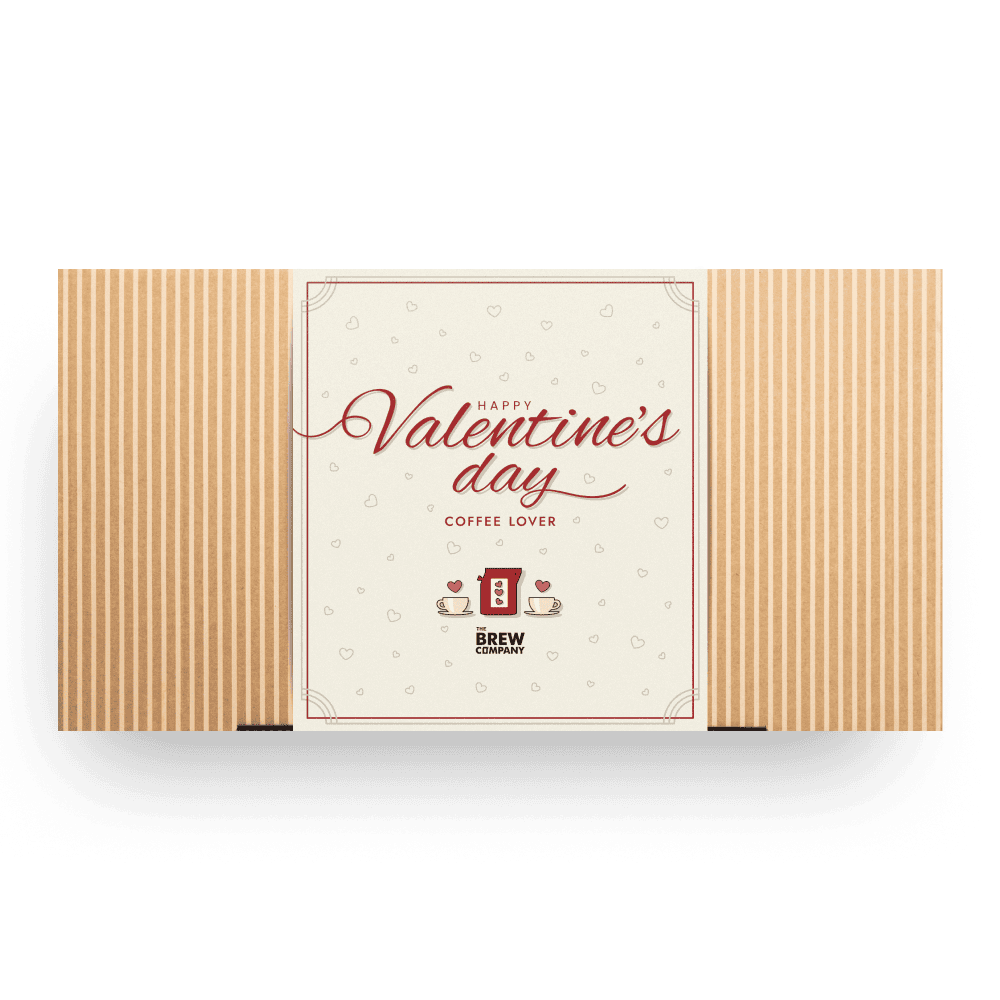 VALENTINE'S DAY SPECIAL KAFFEGAVEÆSKE Gift Boxes The Brew Company