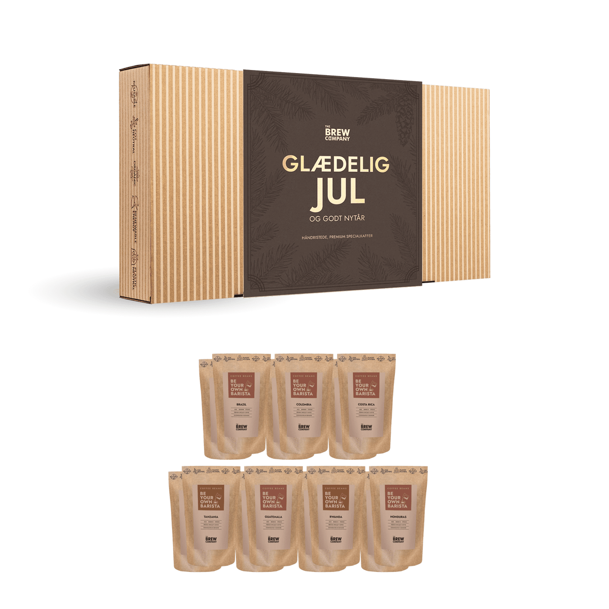 PREMIUM SPECIALKAFFEBØNNE GAVEÆSKE Gift Boxes The Brew Company