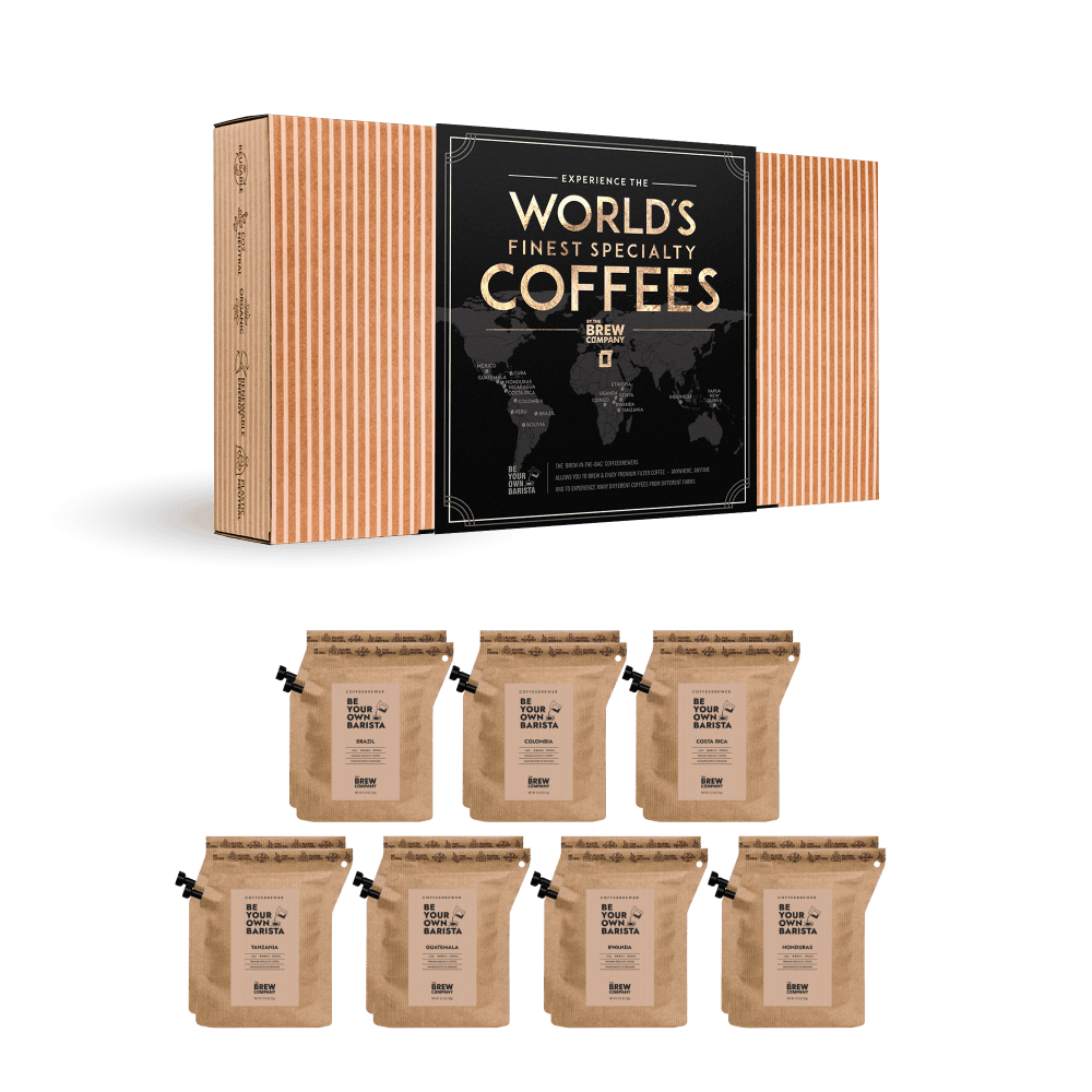 WORLD'S FINEST SPECIAL KAFFEGAVEÆSKE Gift Boxes The Brew Company