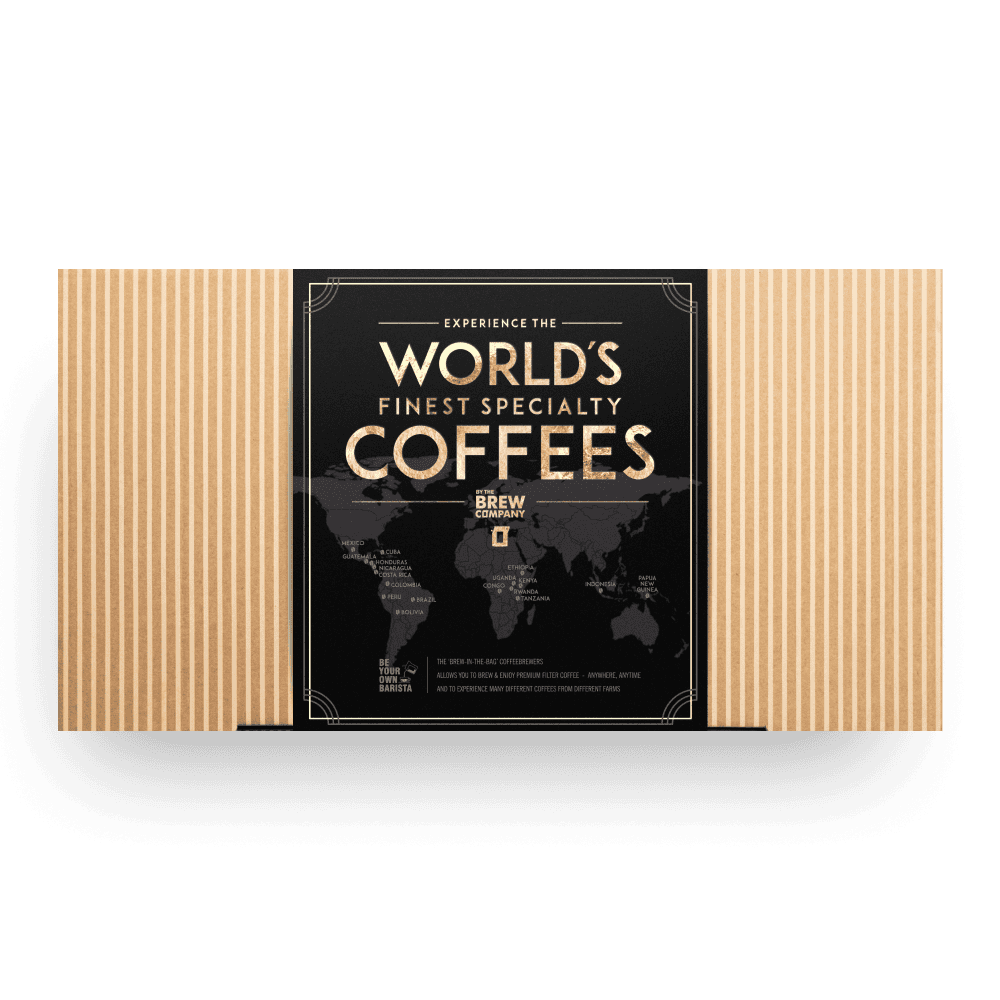 WORLD'S FINEST SPECIAL KAFFEGAVEÆSKE Gift Boxes The Brew Company
