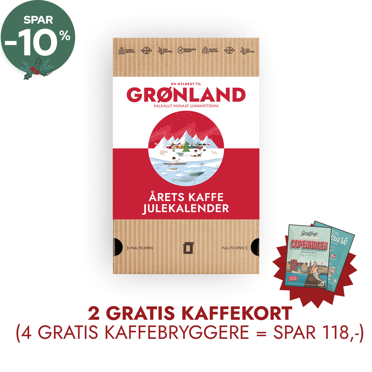Årets Kaffejulekalender Early Bird Tilbud