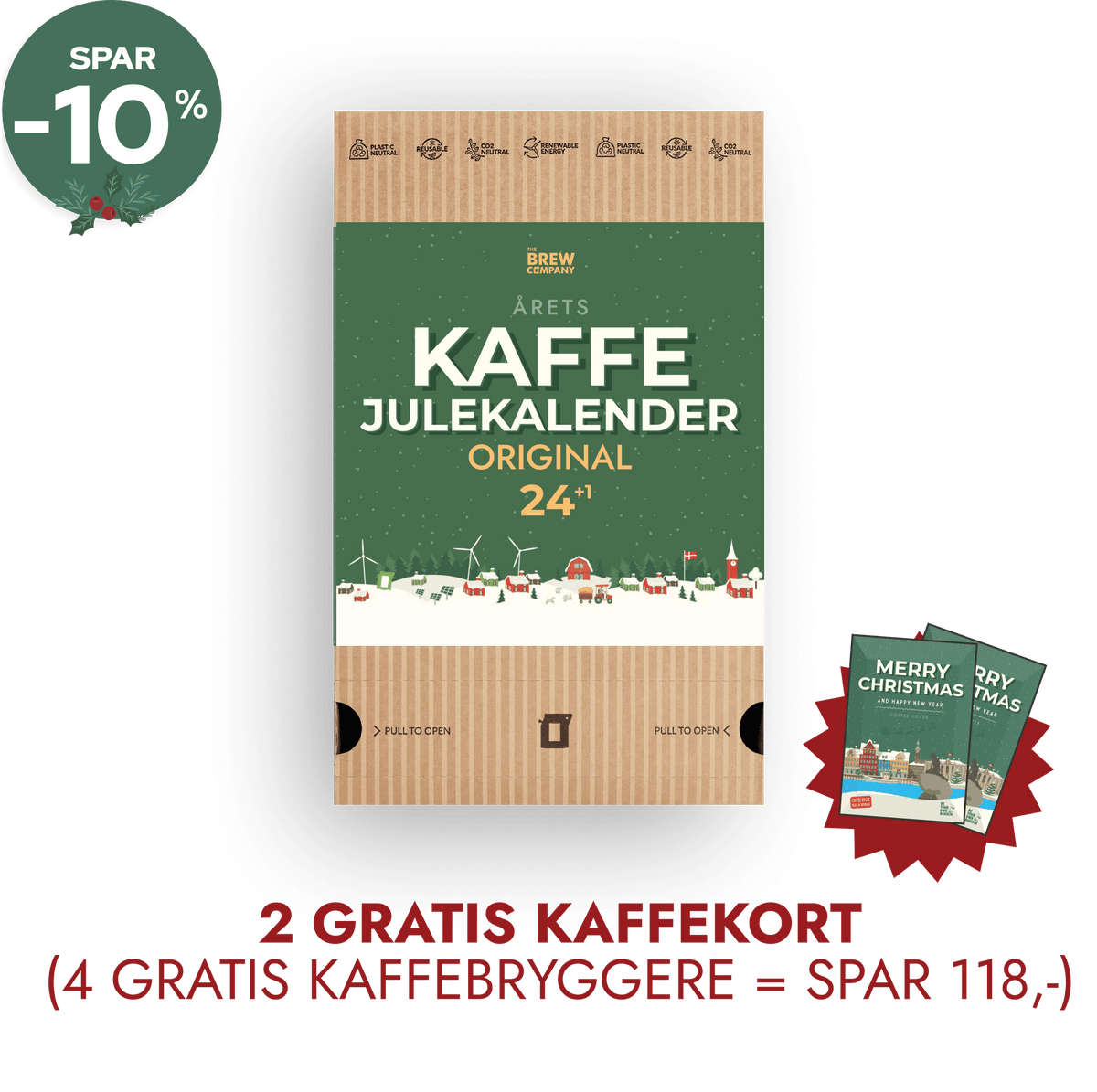 Den Originale Julekalender For Kaffeelskere Early Bird Tilbud