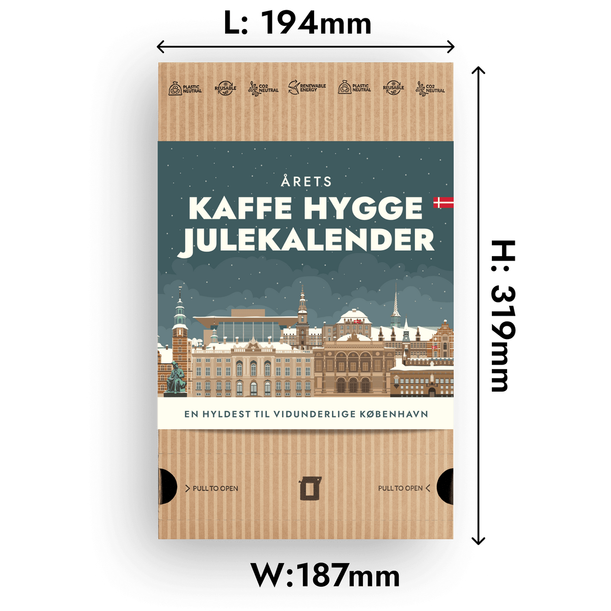 En hyldest til København Kaffejulekalender Early Bird Tilbud