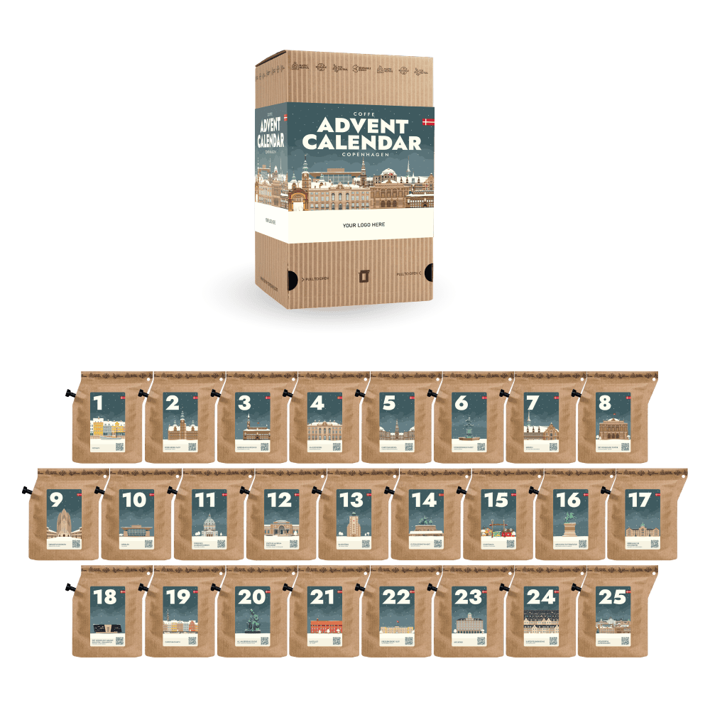 THE COFFEE ADVENT CALENDAR - A TRIBUTE TO WONDERFUL COPENHAGEN