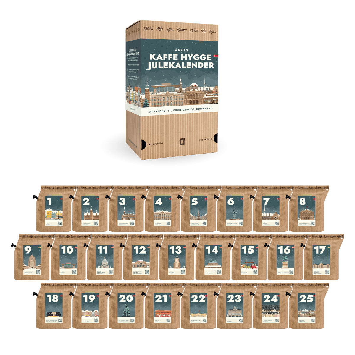 En hyldest til København Kaffejulekalender Early Bird Tilbud