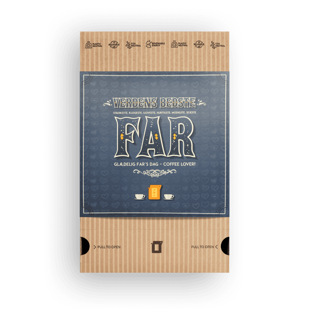VERDENS BEDSTE FAR SPECIAL KAFFEGAVEÆSKE Gift Boxes The Brew Company