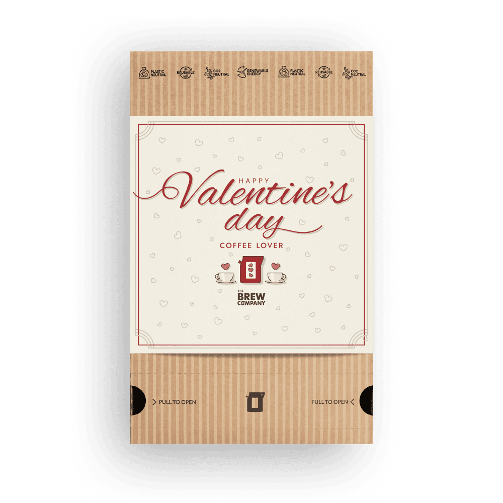 VALENTINE'S DAY SPECIAL KAFFEGAVEÆSKE Gift Boxes The Brew Company