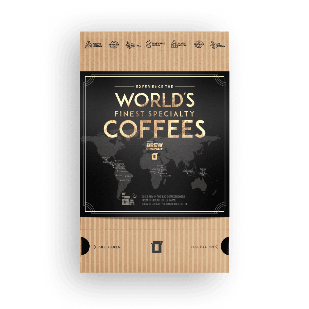 WORLD'S FINEST SPECIAL KAFFEGAVEÆSKE Gift Boxes The Brew Company