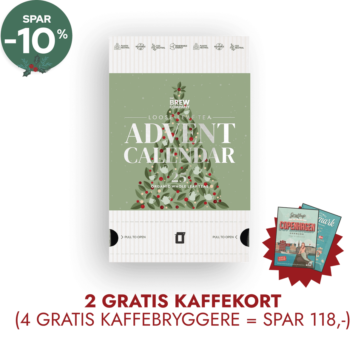 Løse Blade Te-Julekalender Early Bird Tilbud