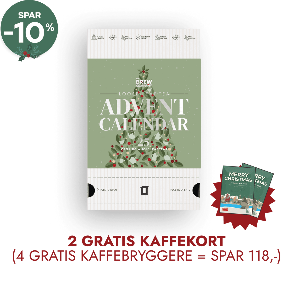 Løse Blade Te-Julekalender Early Bird Tilbud