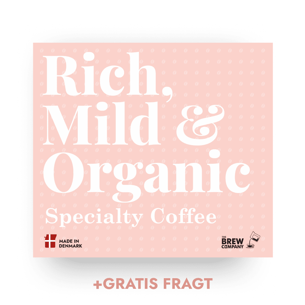 ØKOLOGISK KAFFE 3STK GAVEÆSKE TIL HENDE
