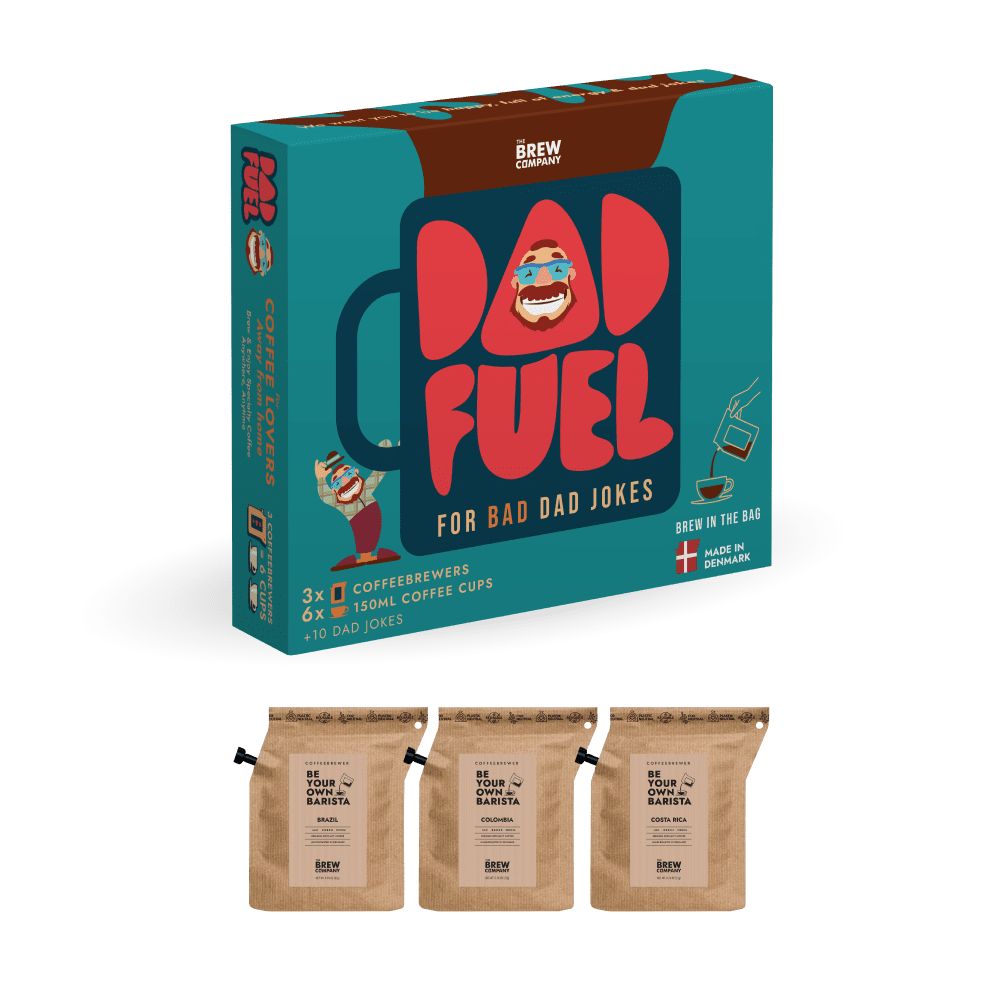DAD FUEL – gaveæske med 3 stk. kaffe – til kaffeelskere - The Brew Company