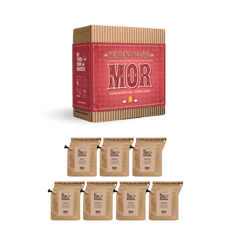 VERDENS BEDSTE MOR SPECIAL KAFFEGAVEÆSKE Gift Boxes The Brew Company