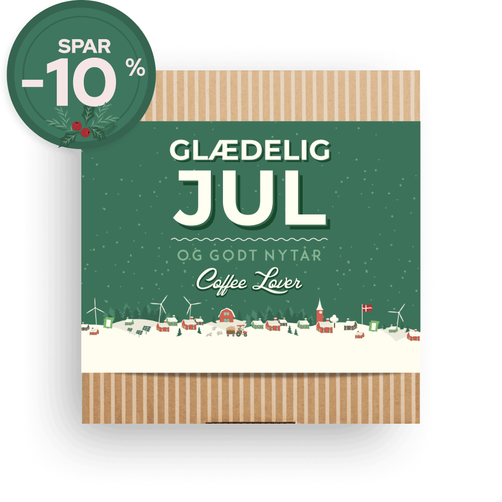 GLÆDELIG JUL KAFFEGAVEÆSKE