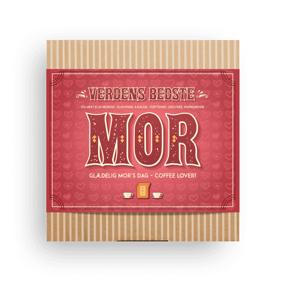 VERDENS BEDSTE MOR SPECIAL KAFFEGAVEÆSKE Gift Boxes The Brew Company