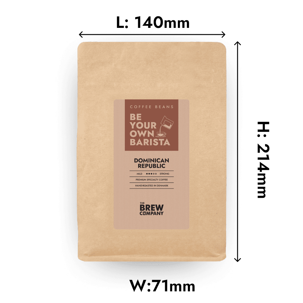 Den Dominikanske Kaffebønner– Specialkaffebønner – 333 g – The Brew Company