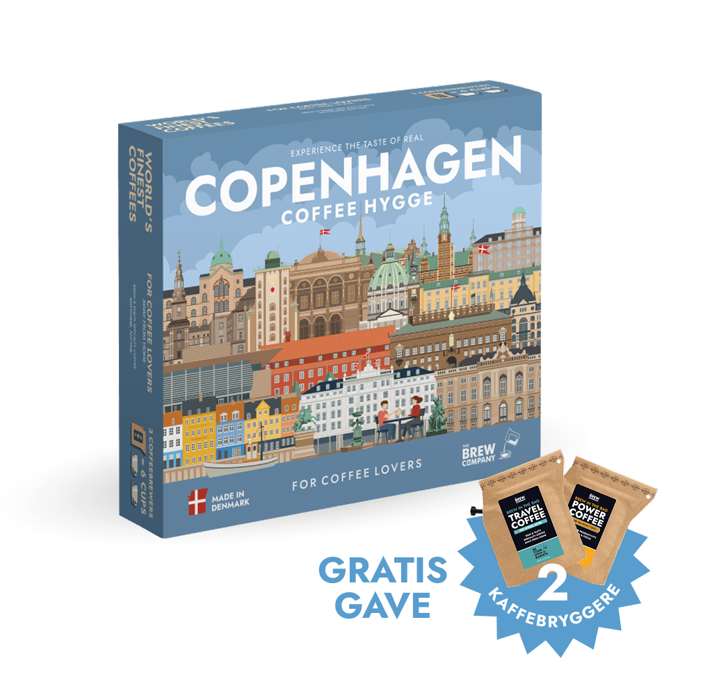 Wonderful Copenhagen 3 stk. Kaffegaveæske