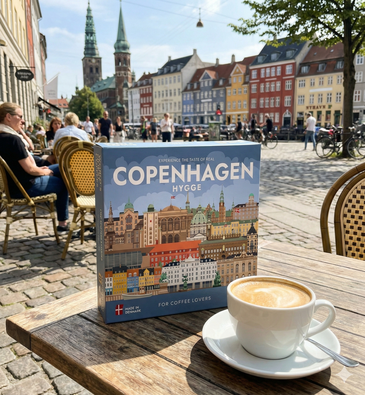 WONDERFUL COPENHAGEN 3 STK. KAFFEGAVEÆSKE