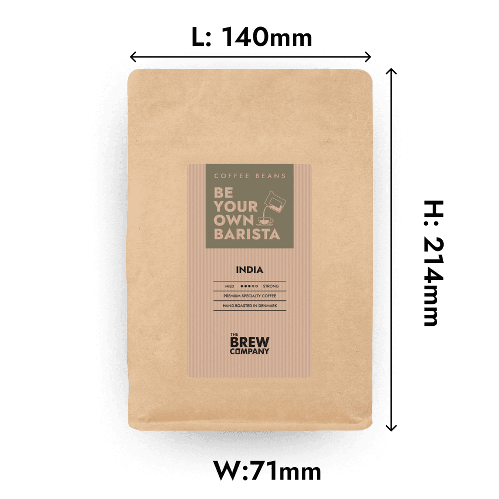 Indien Kaffebønner– Specialkaffebønner – 333 g – The Brew Company