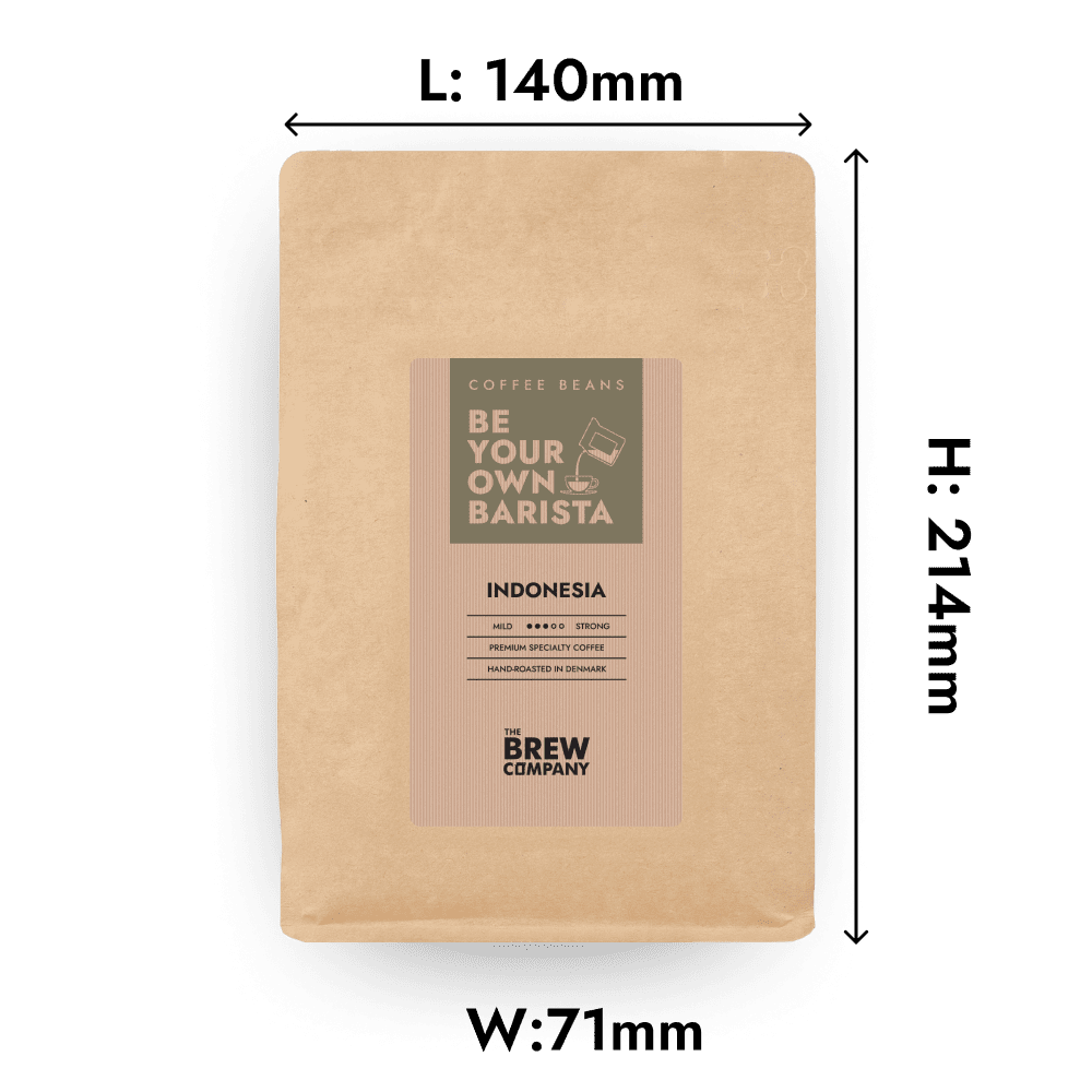 Indonesien Kaffebønner– Specialkaffebønner – 333 g – The Brew Company