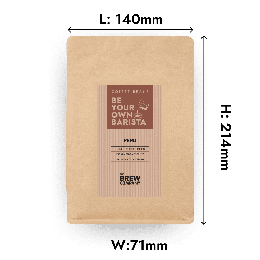 Peru Kaffebønner– Specialkaffebønner – 333 g – The Brew Company