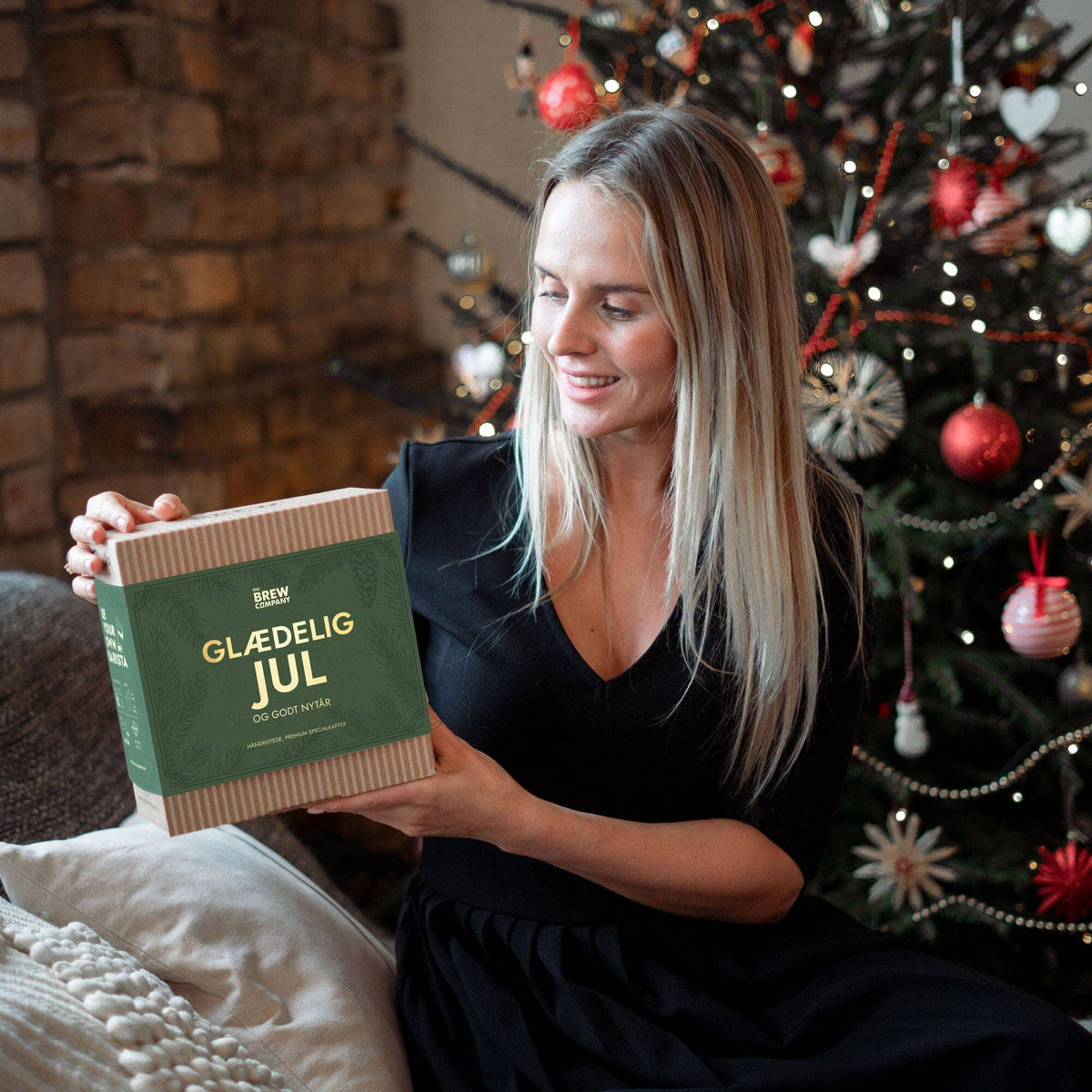 PREMIUM GLÆDELIG JUL KAFFEGAVEÆSKE Gift Boxes The Brew Company