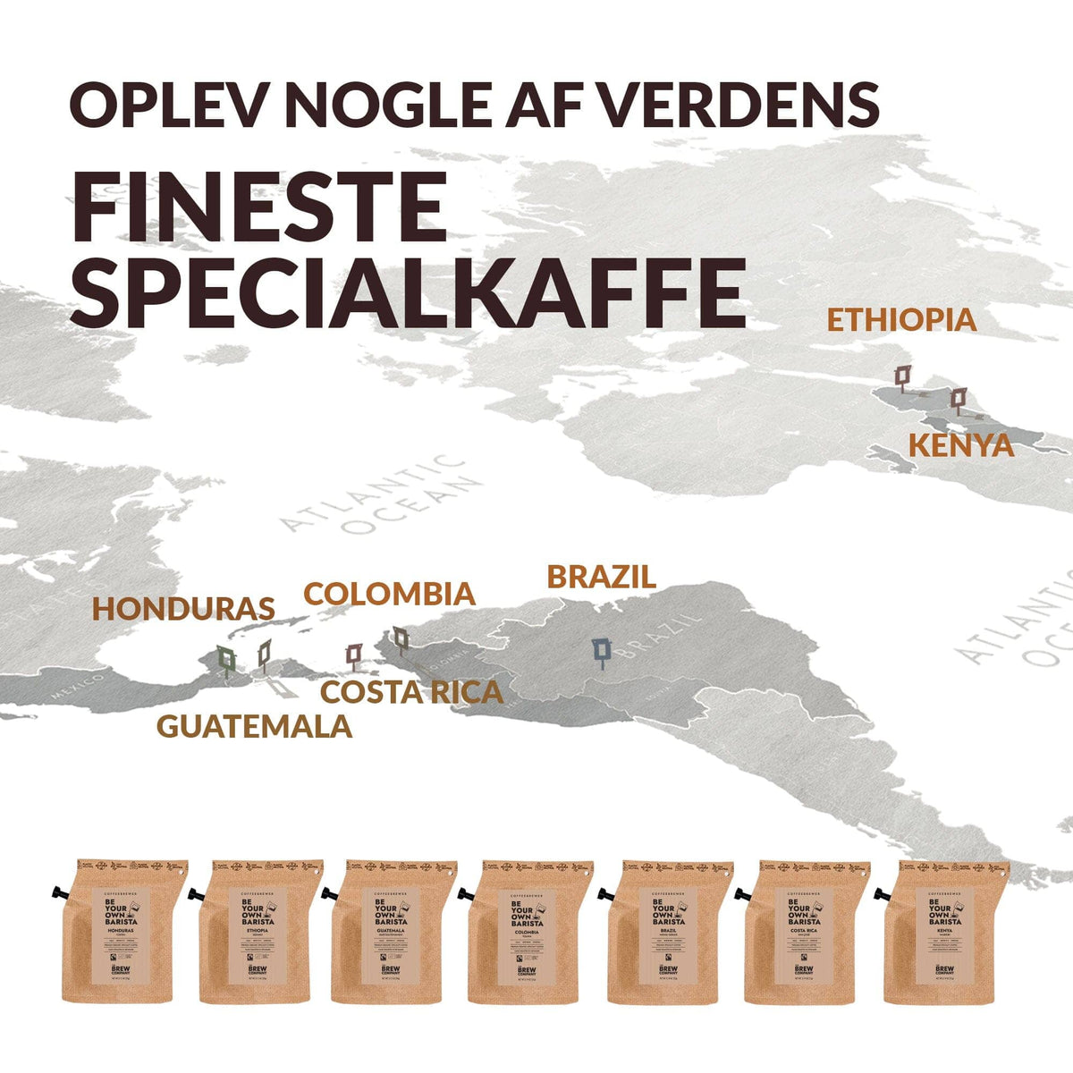 PREMIUM GLÆDELIG JUL KAFFEGAVEÆSKE Gift Boxes The Brew Company