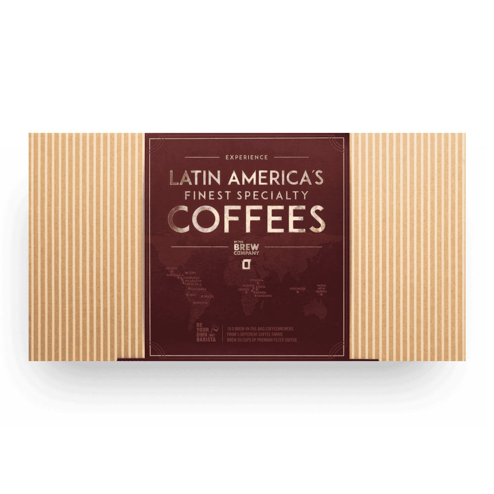 LATIN AMERICA&#39;S FINEST SPECIALTY COFFEE GIFT BOX