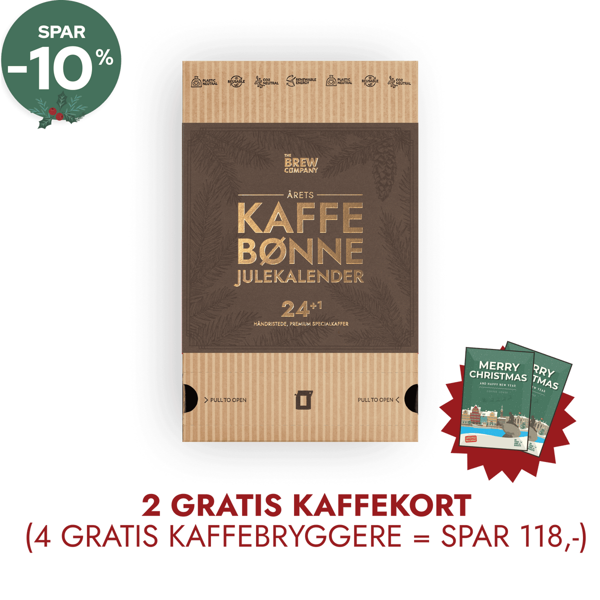 Kaffebønne Julekalender Early Bird Tilbud