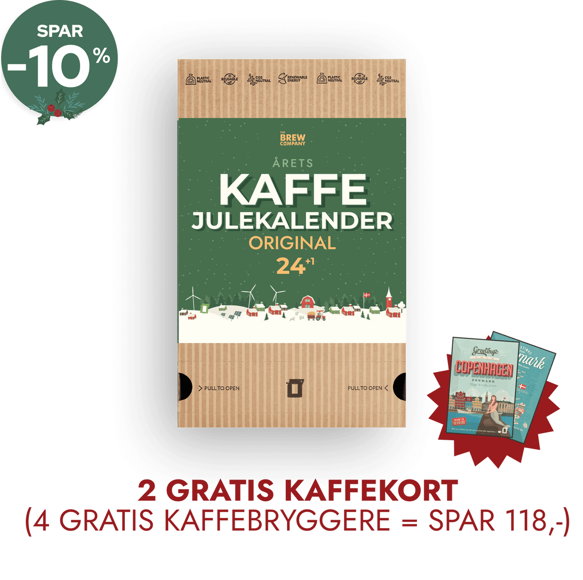 Den Originale Julekalender For Kaffeelskere Early Bird Tilbud