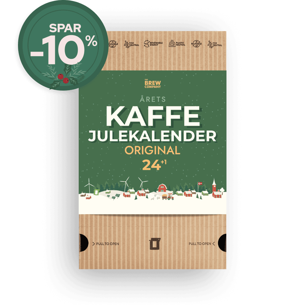 DEN ORIGINALE JULEKALENDER FOR KAFFEELSKERE