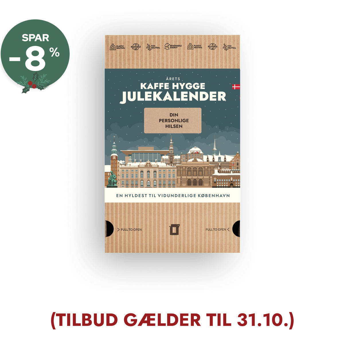 Personlig En hyldest til København Kaffejulekalender
