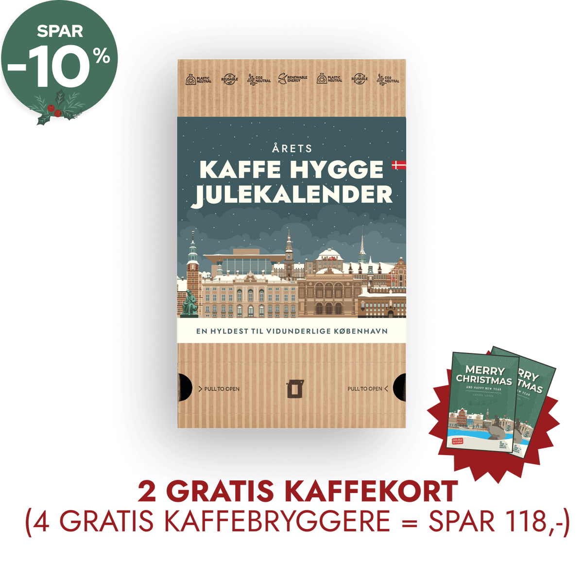 En hyldest til København Kaffejulekalender Early Bird Tilbud