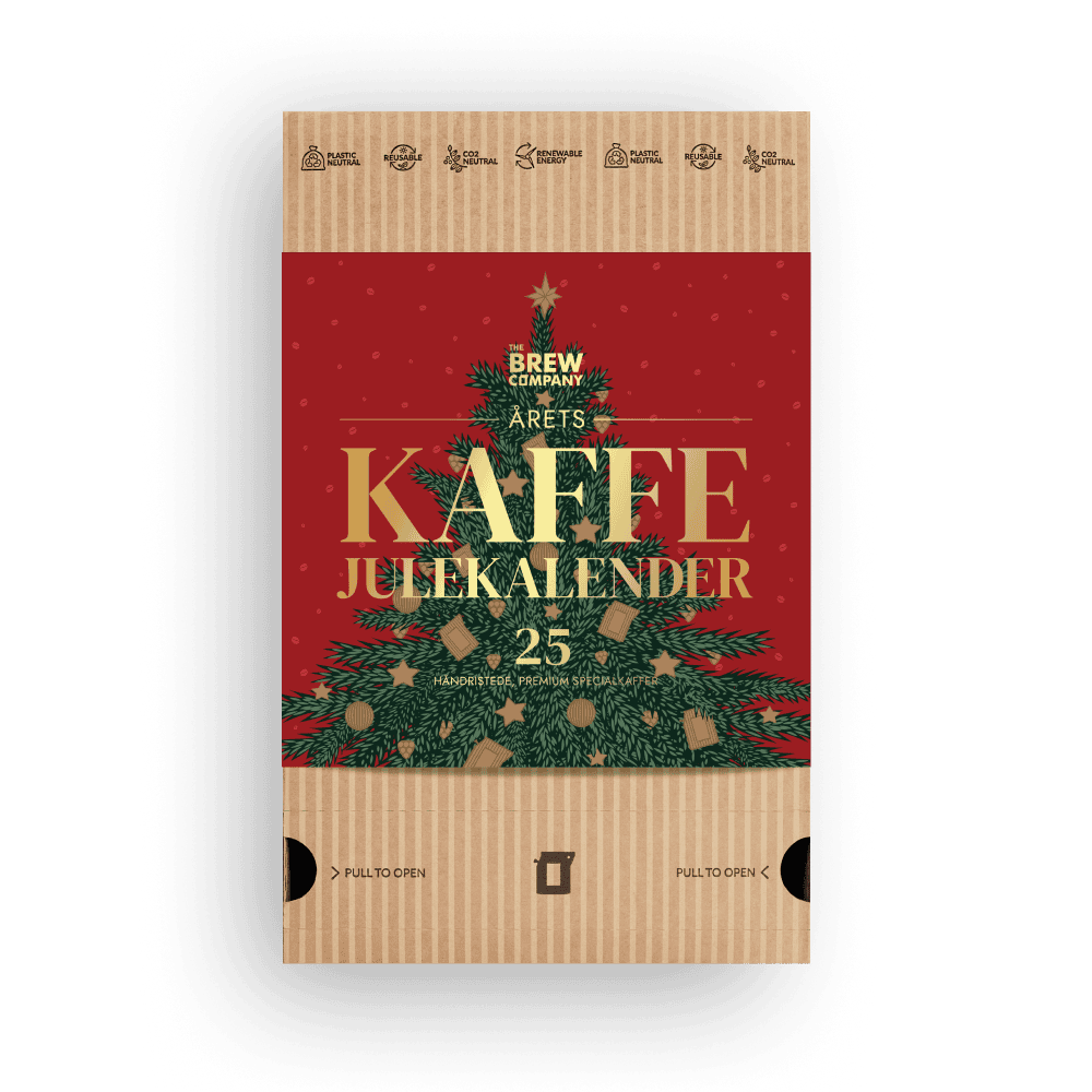 FESTLIG RØD KAFFEJULEKALENDER!