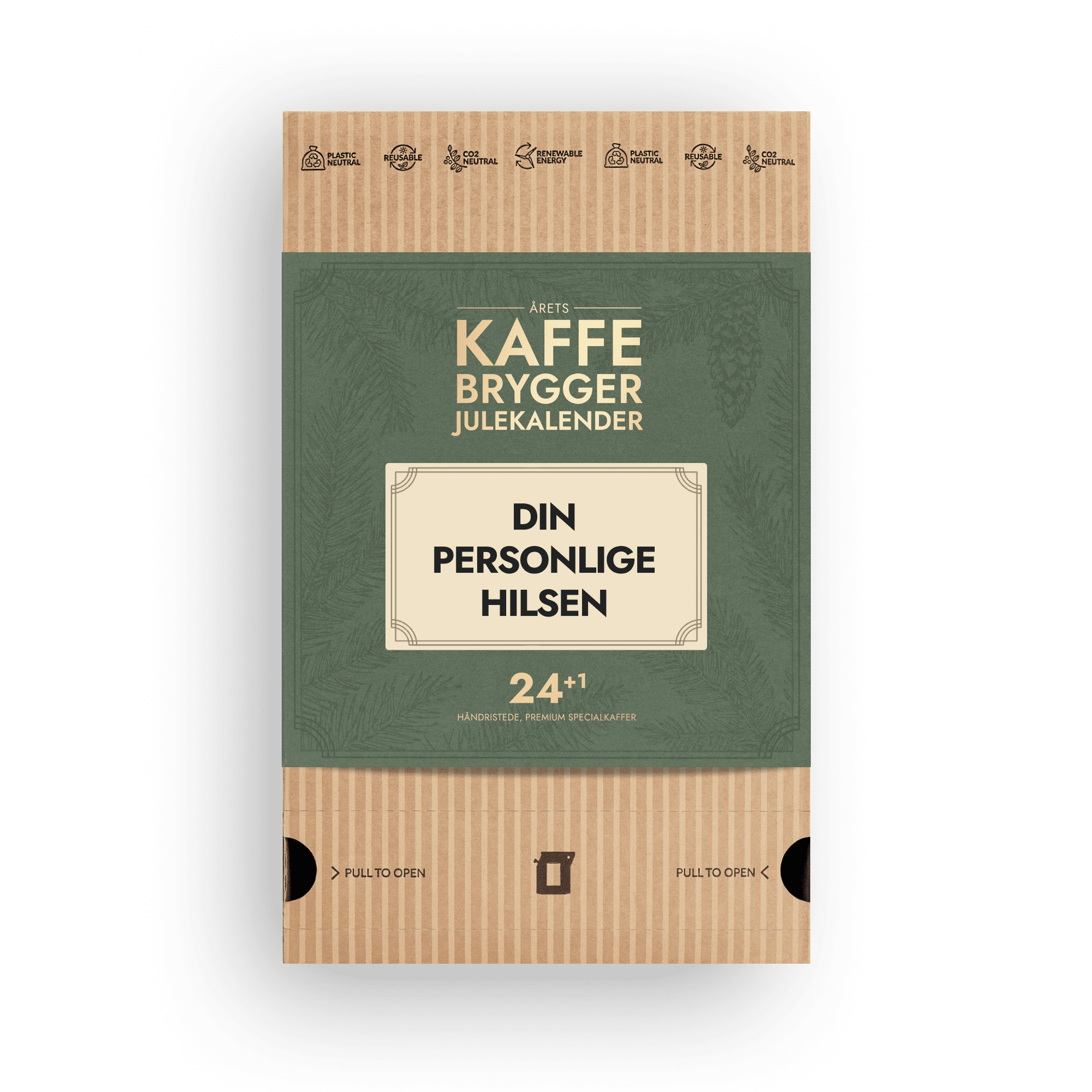 PERSONLIG HILSEN PÅ DIN COFFEEBREWER JULEKALENDER Advent Calendar The Brew Company