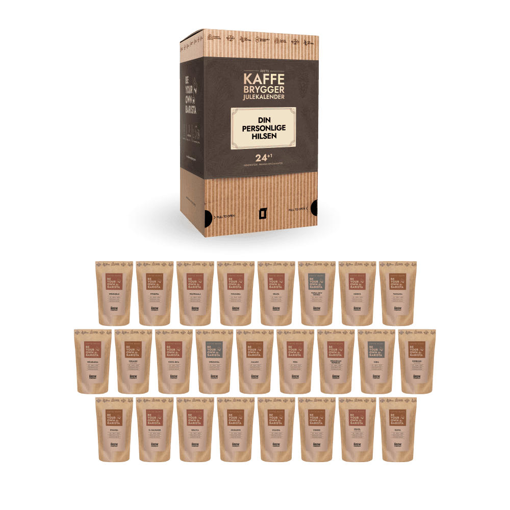 PERSONLIG KAFFEBØNNE JULEKALENDEREN