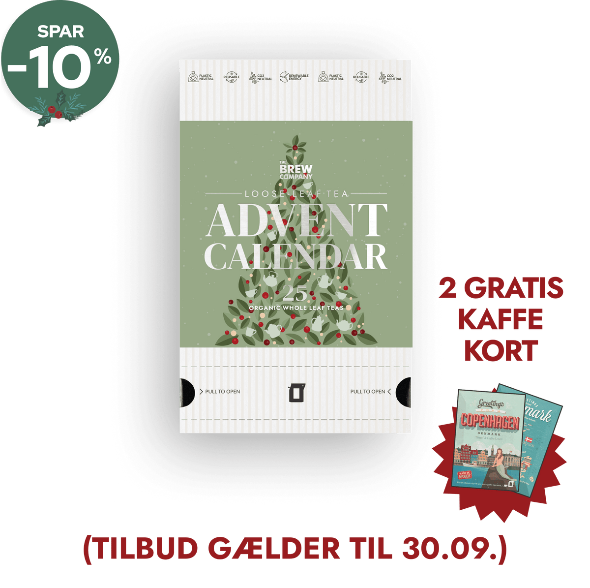 Løse Blade Te-Julekalender Early Bird Tilbud