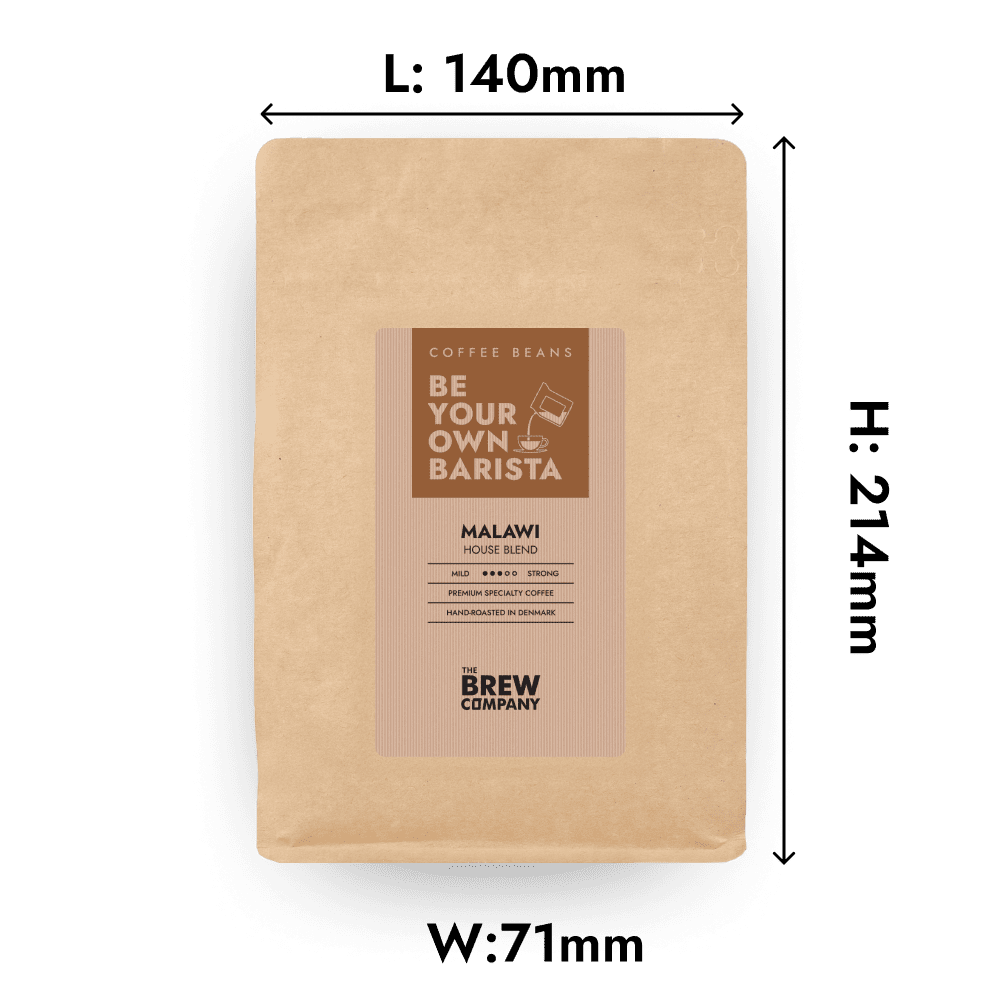 Malawi Kaffebønner– Specialkaffebønner – 333 g – The Brew Company