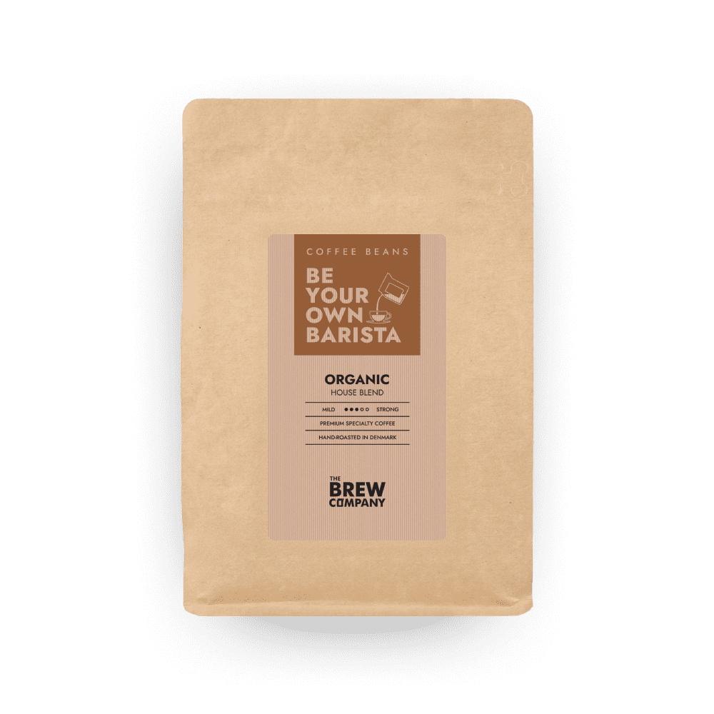 Organic House Blend Kaffebønner– Specialkaffebønner – 333 g – The Brew Company