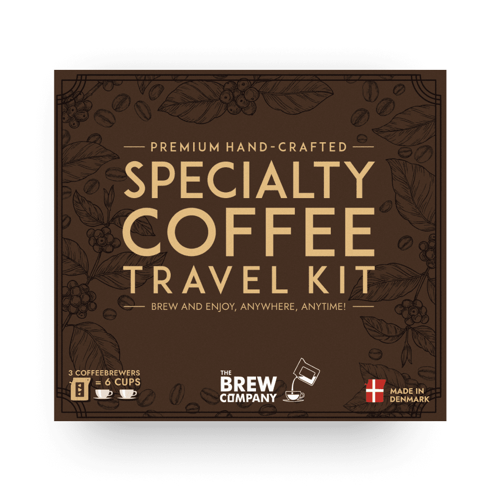 SPECIALTY COFFEE TRAVEL KIT 3 STK. KAFFEGAVEÆSKE