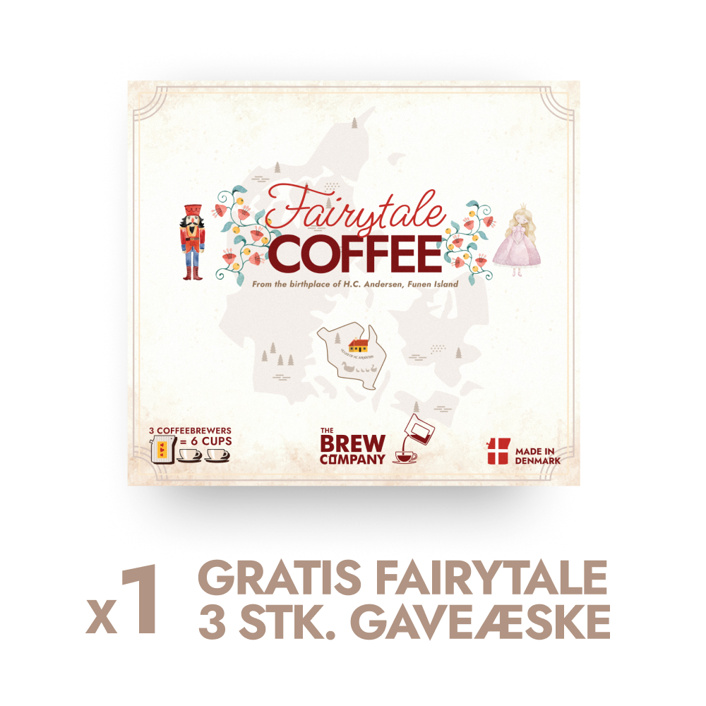 1 GRATIS EXTRA 3 PCS BOX FAIRYTALE COFFEEKIT