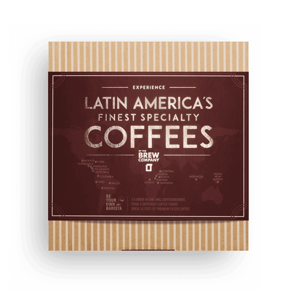 LATIN AMERICA&#39;S FINEST SPECIALTY COFFEE GIFT BOX