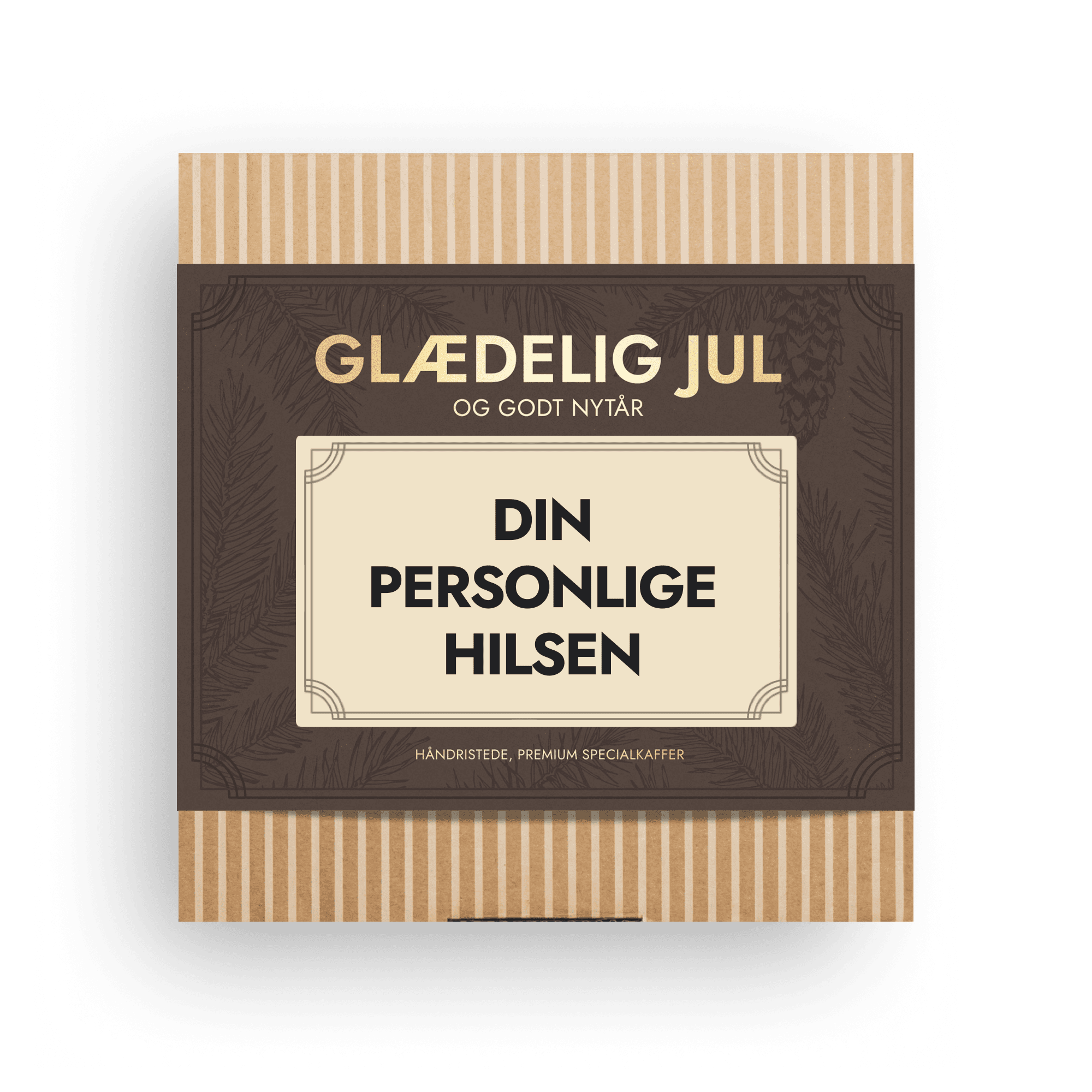 PERSONLIG HILSEN PÅ DIN KAFFEBØNNE GAVEÆSKE Gift Boxes The Brew Company