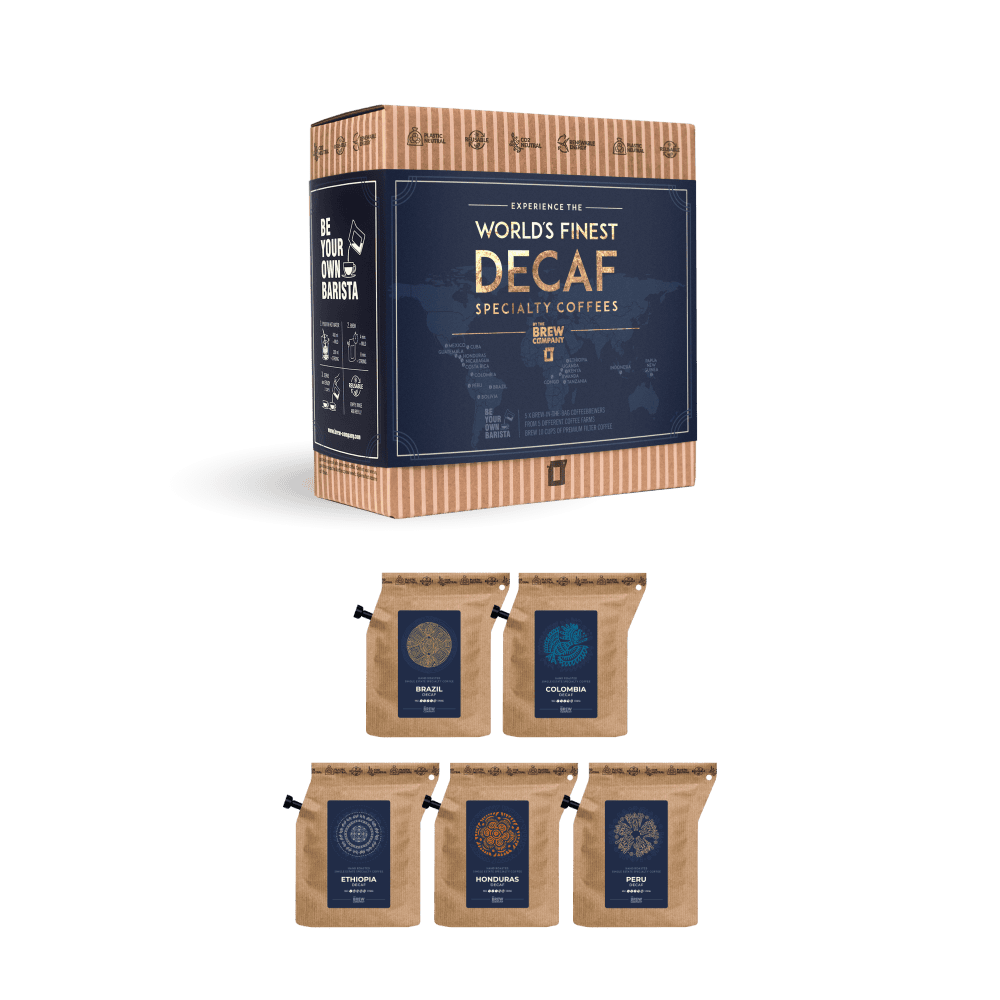 WORLD'S FINEST DECAF SPECIAL KAFFEGAVEÆSKE Gift Boxes The Brew Company