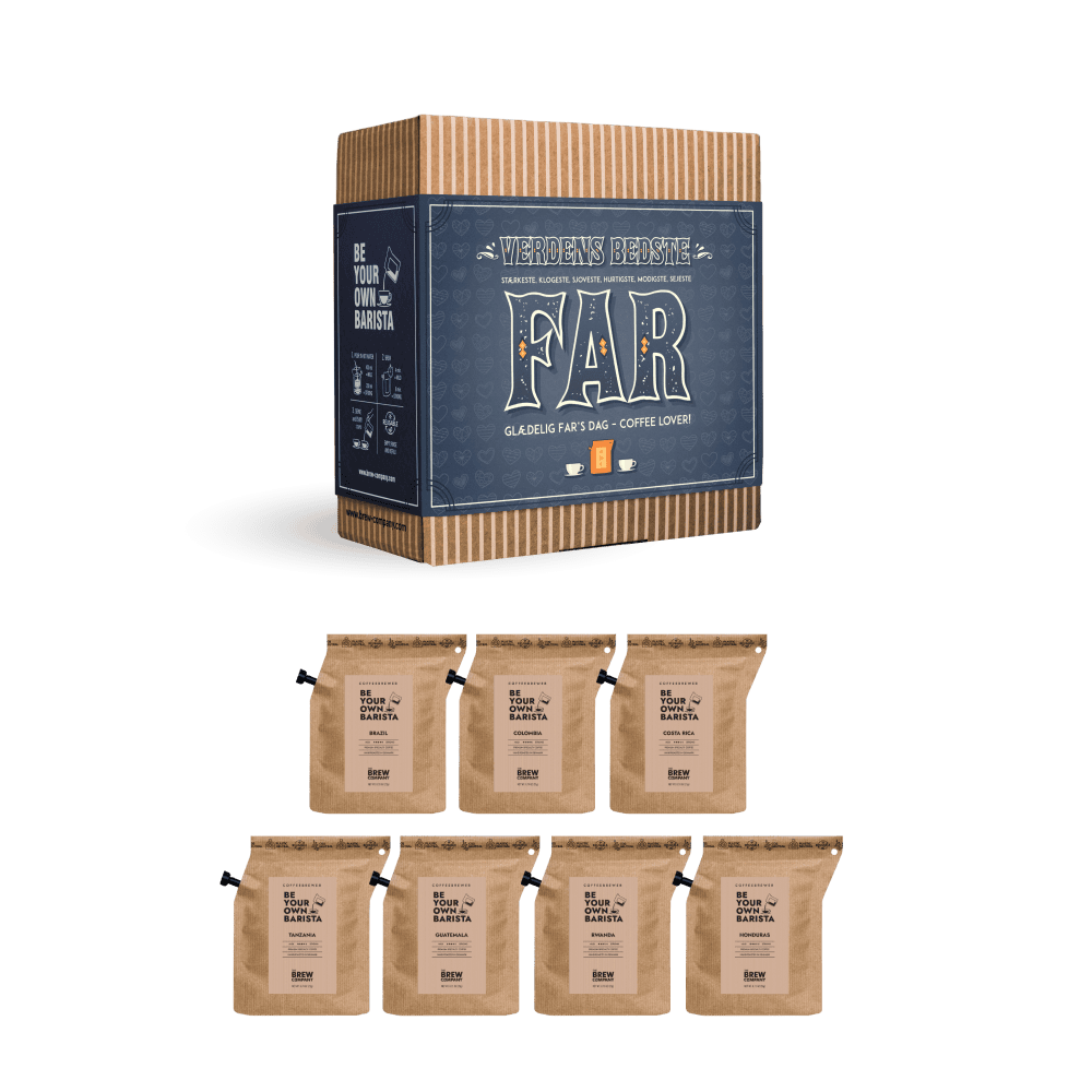 VERDENS BEDSTE FAR SPECIAL KAFFEGAVEÆSKE Gift Boxes The Brew Company