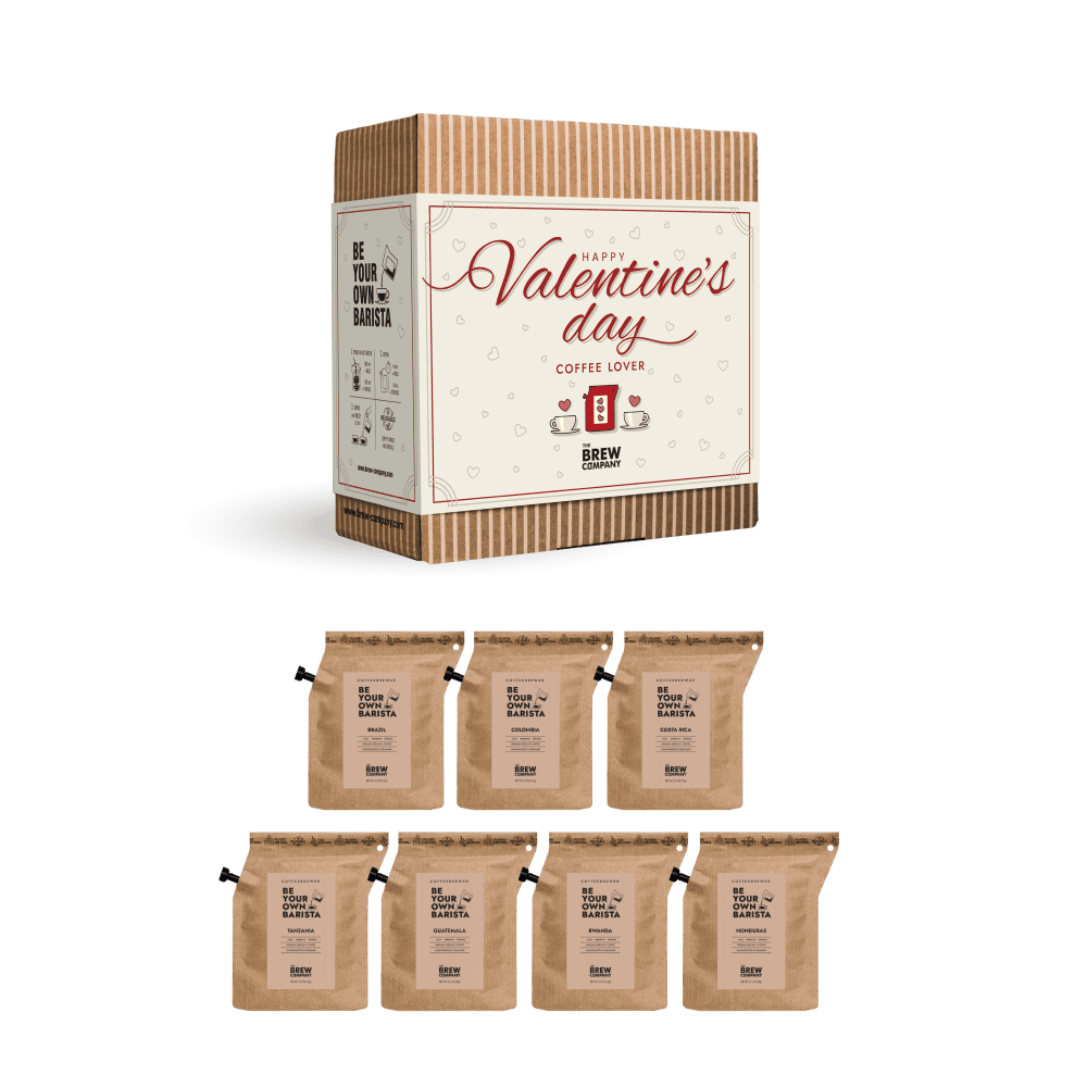 VALENTINE'S DAY SPECIAL KAFFEGAVEÆSKE Gift Boxes The Brew Company
