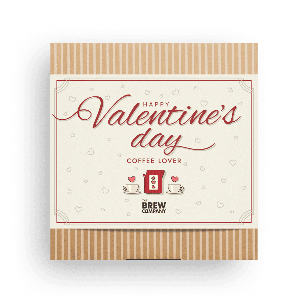 VALENTINE'S DAY SPECIAL KAFFEGAVEÆSKE Gift Boxes The Brew Company