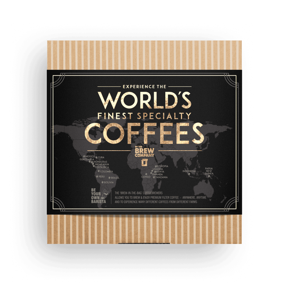 WORLD'S FINEST SPECIAL KAFFEGAVEÆSKE Gift Boxes The Brew Company