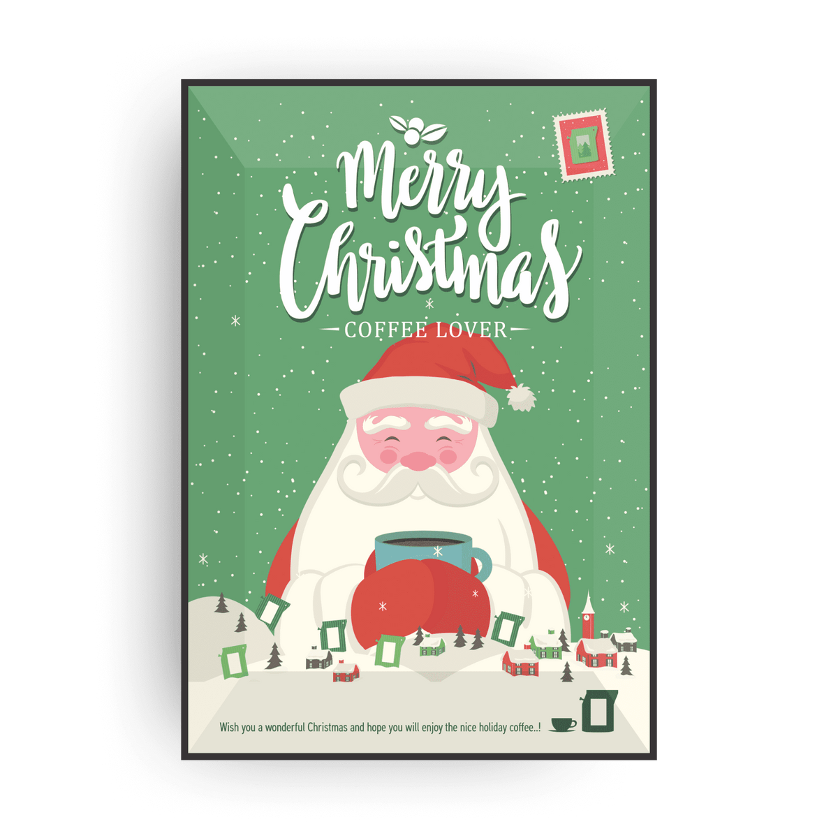 MERRY CHRISTMAS COFFEE OG TEA CARDS Coffee and tea cards The Brew Company