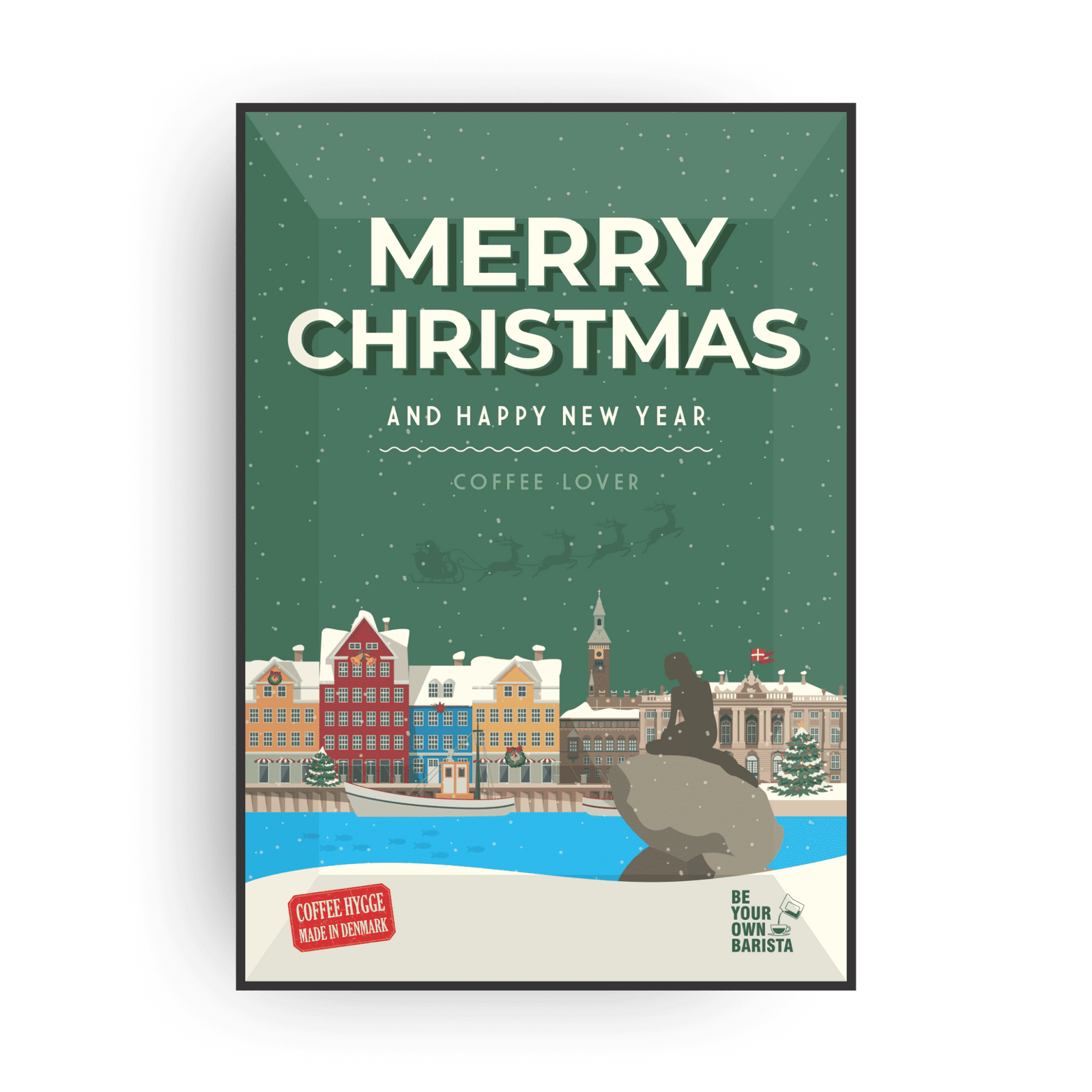 MERRY CHRISTMAS COFFEE & TEA CARDS Coffee and tea cards The Brew Company